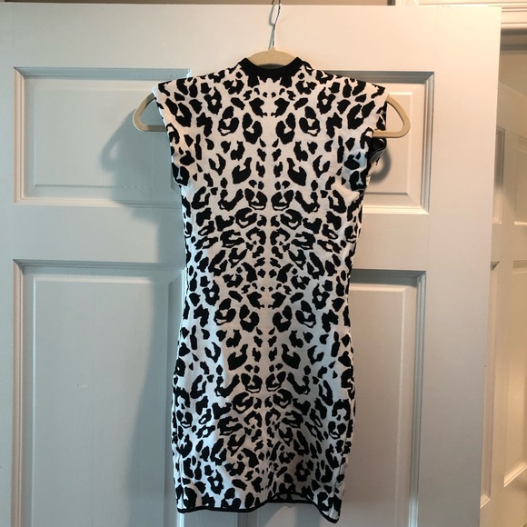 Torn by Ronny Kobo Leanna Leopard Print Dress sz s - Picture 3 of 7